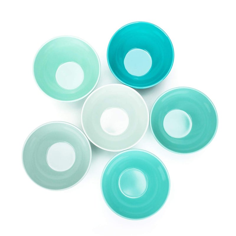 KX-WARE Melamine Bowls with Lids - 15oz 5-inch Cereal/Salad/Prep Bowls, Set of 6 in 6 Assorted Colors | Shatter-Proof and Chip-Resistant Dishwasher Safe, BPA Free - Image 3